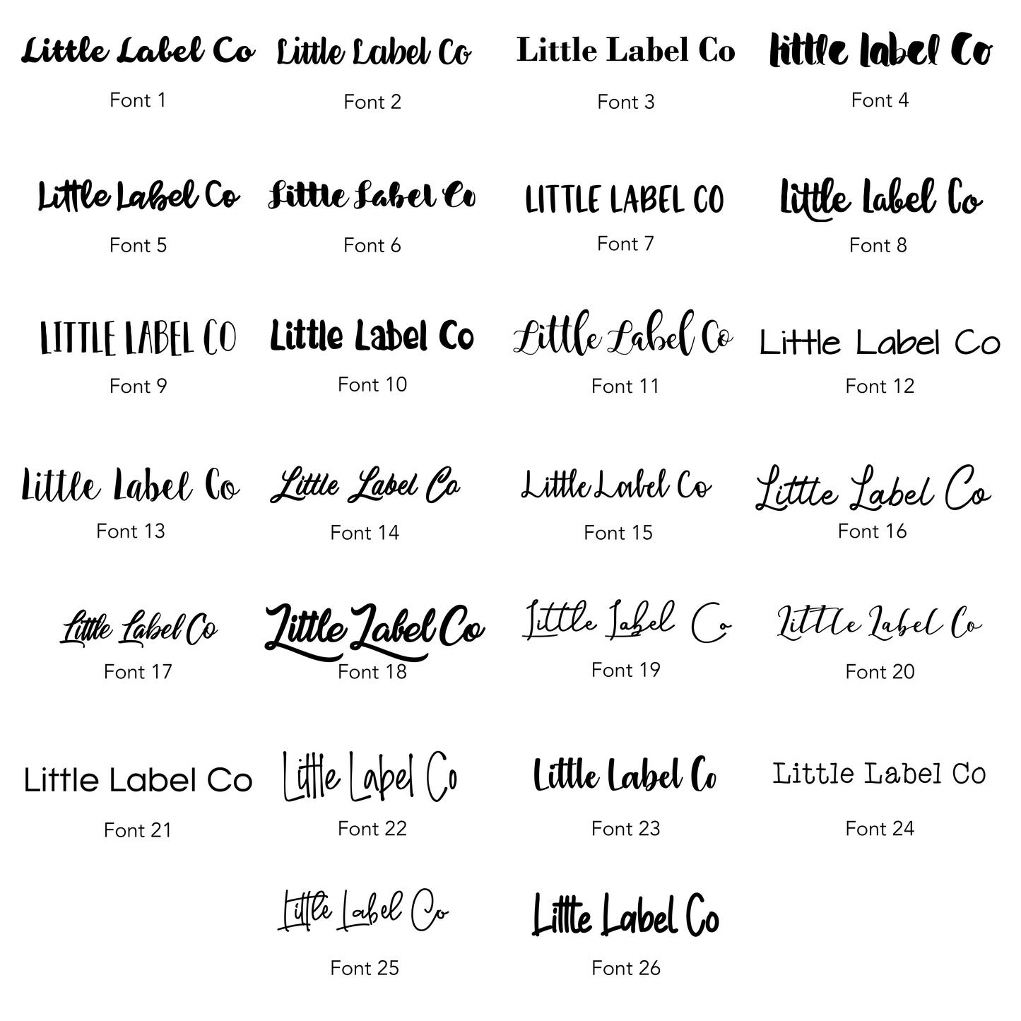 Custom First Aid Labels
