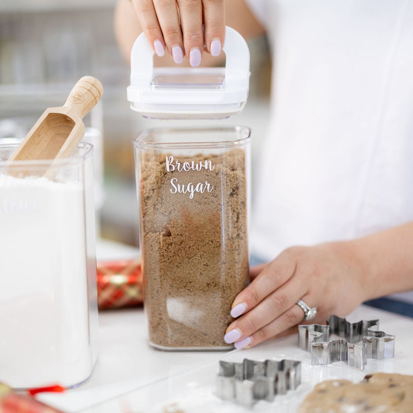 White Flip Canister - 1.7L