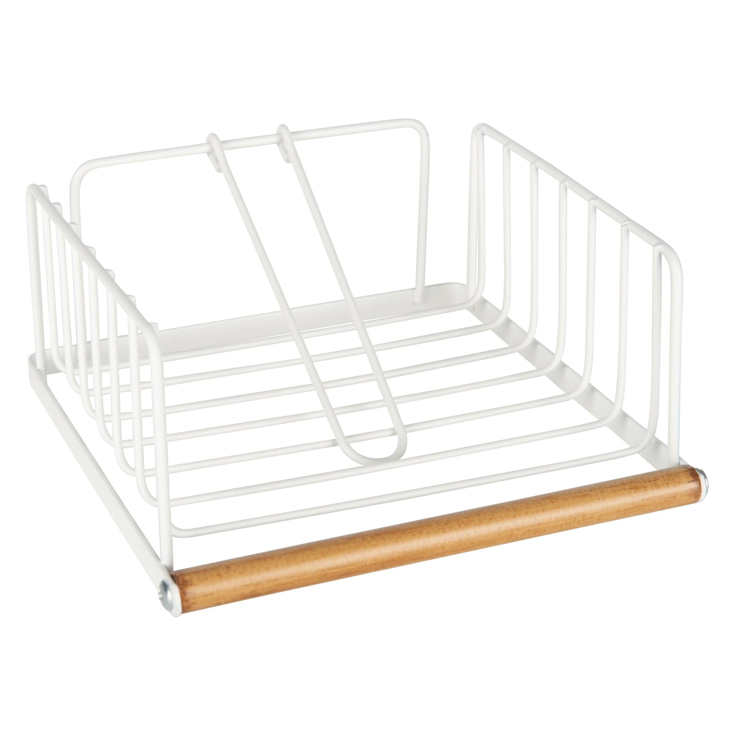 White Wire Serviette Holder