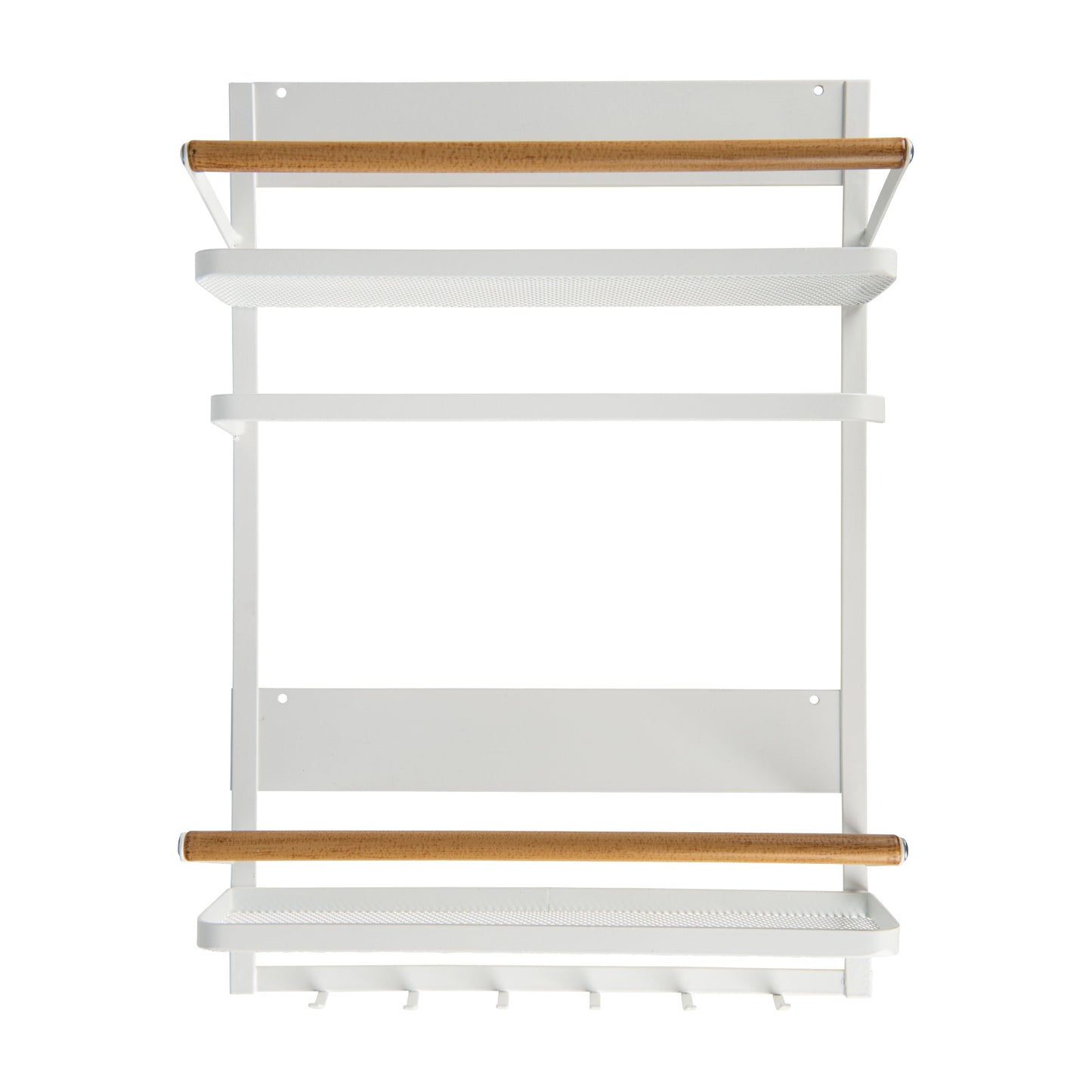 Magnetic Wall Organiser White