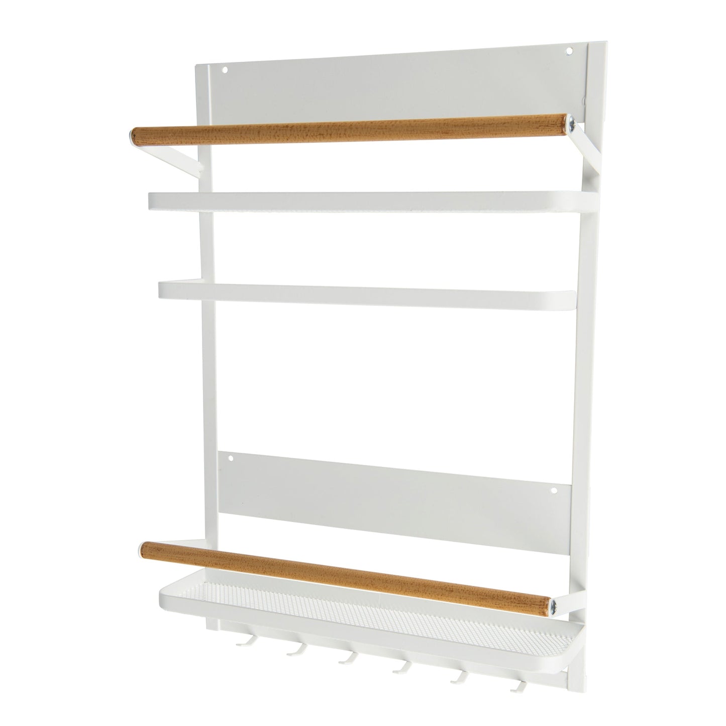Magnetic Wall Organiser White