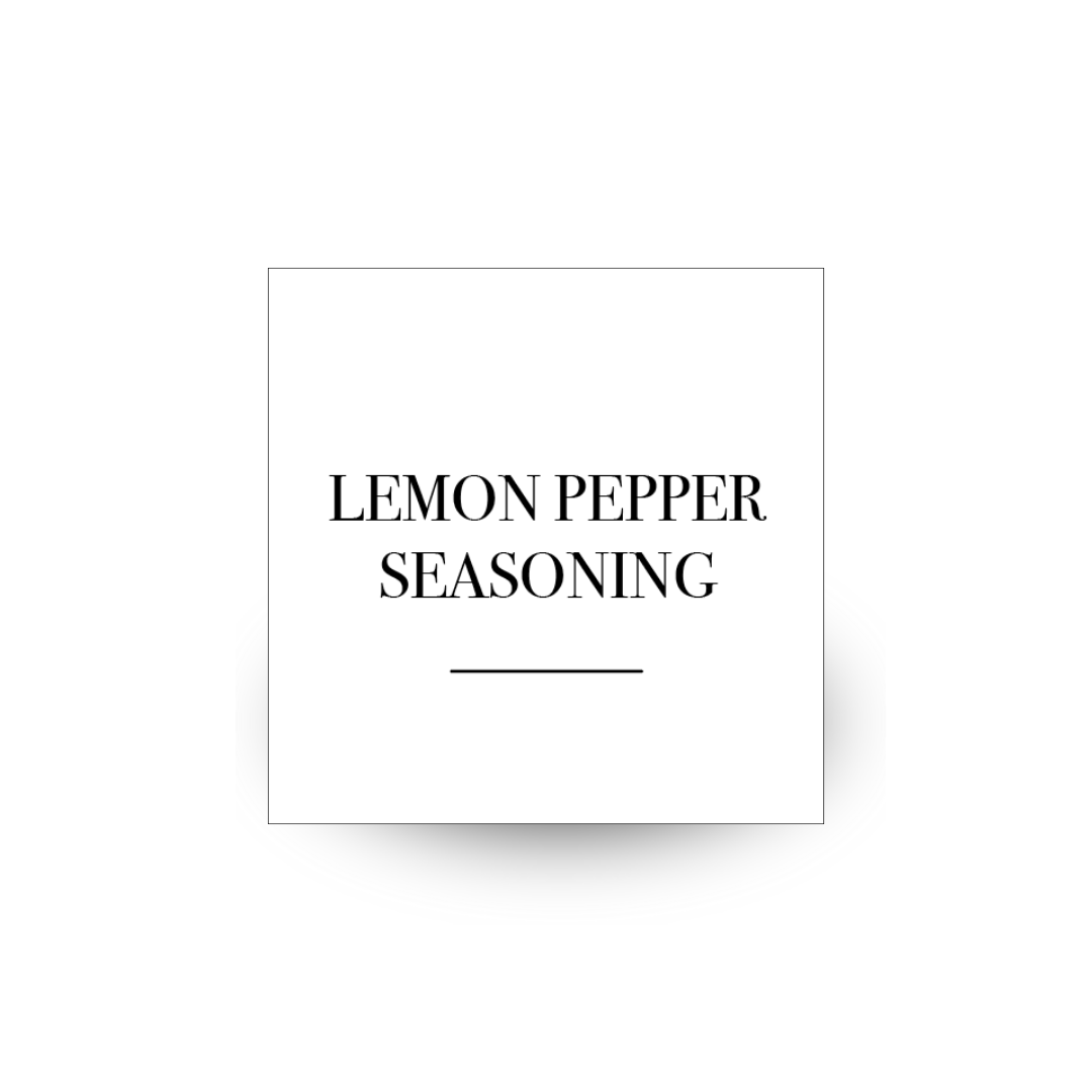 Herb & Spice Stickers Square Pack x 84 Labels