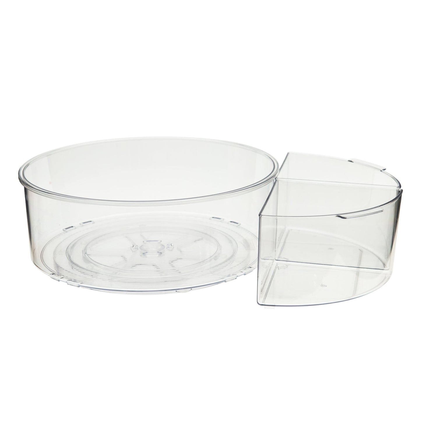 Large Lazy Susan With Removable Storage Trays for kitchen and pantry organisation