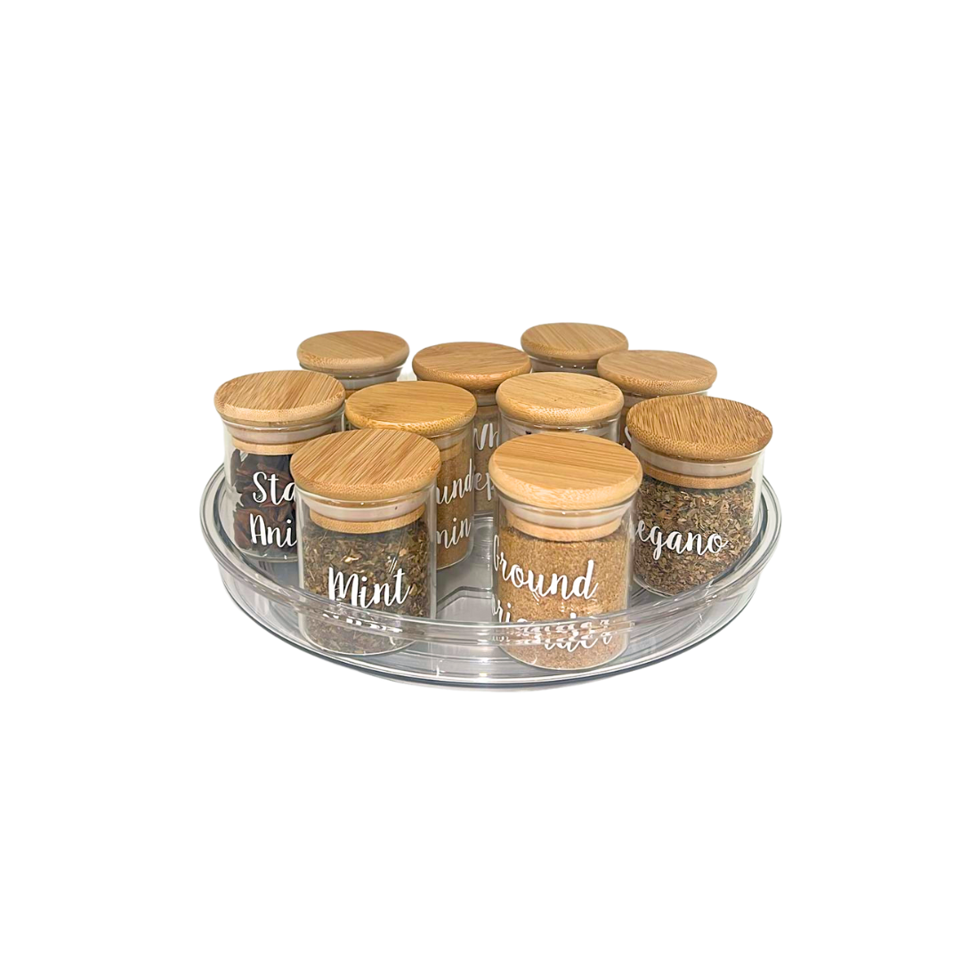 Clear Lazy Susan 24cm