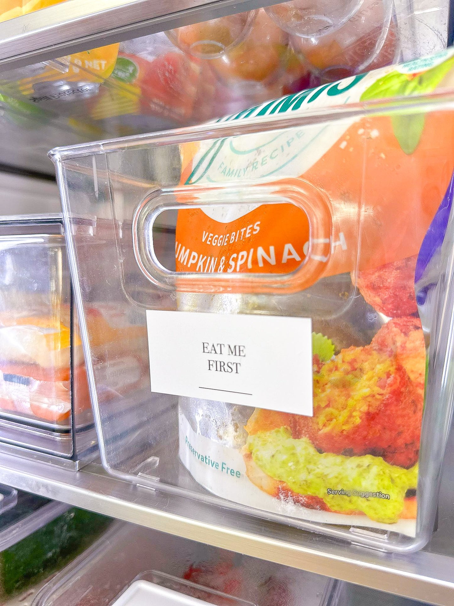 Fridge & Freezer Organisation Stickers - 36 Label Pack