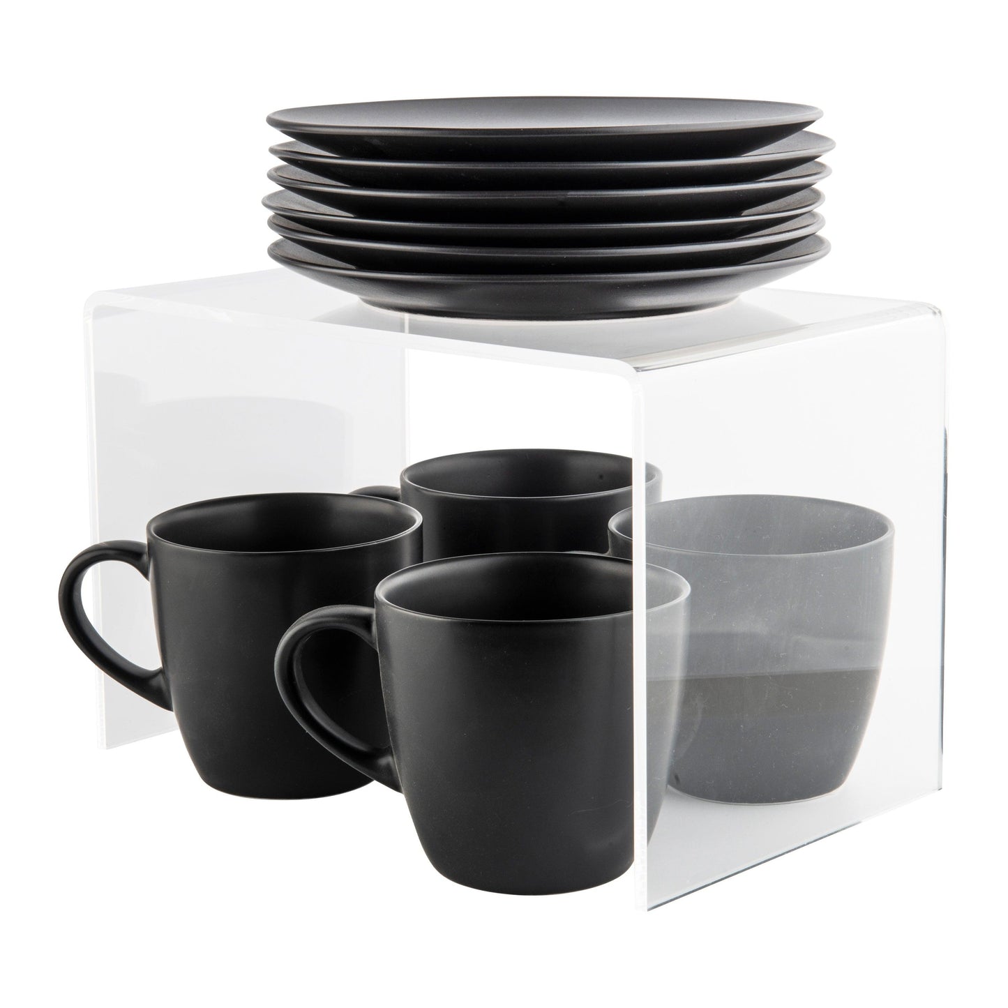 Acrylic Step Organiser (2 pack) - Little Label Co - Storage & Organization - 20%, Acrylic Step Organiser, Catchoftheday, Kitchen Organisation, Pantry Organisation, Wardrobe Storage