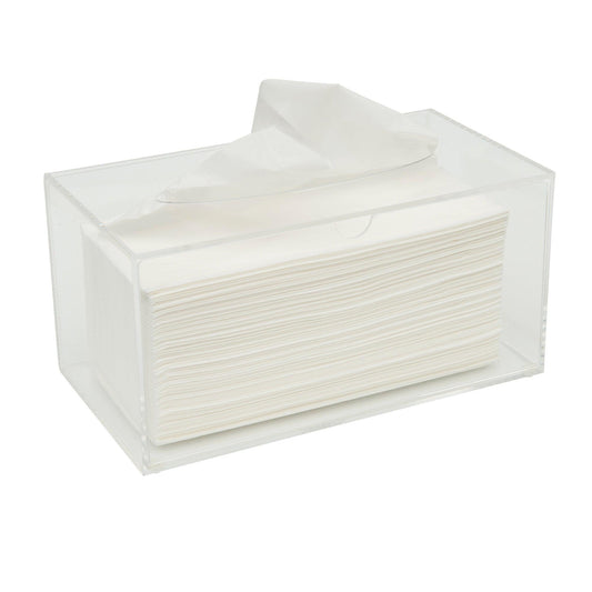 Acrylic Tissue Box Holder - Little Label Co - Facial Tissue Holders - 20%, Accessories and Parts, Acrylic Storage, Bathroom Organisation, Beauty Product Organisation, Home Organisation