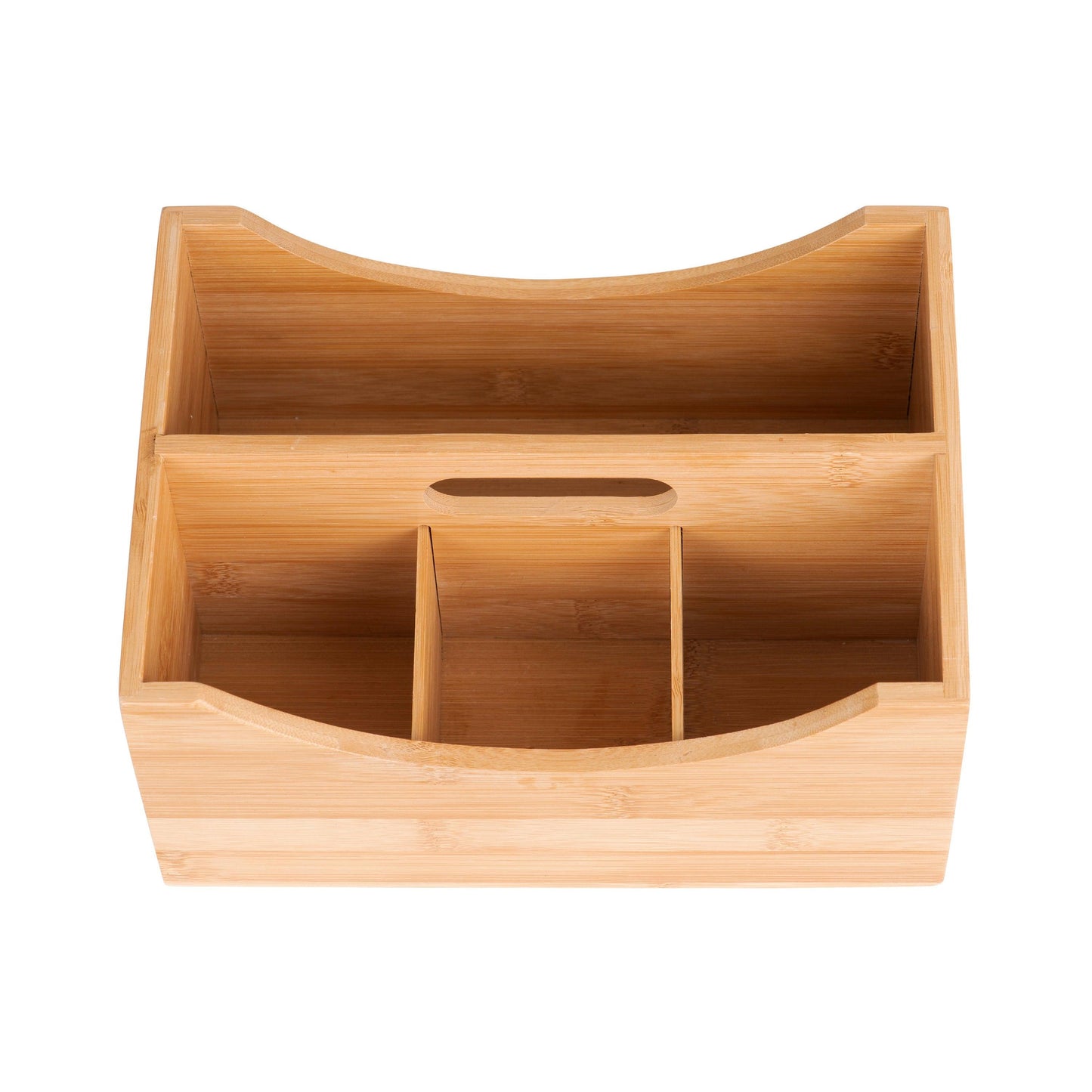 Bamboo Caddy - Little Label Co - Storage & Organization - 20%, Bamboo Storage Solutions, Bathroom & Cleaning, Bathroom Storage, Caddy, Catchoftheday, Kitchen Storage, Multi Use Storage, Office Organisation, warehouse