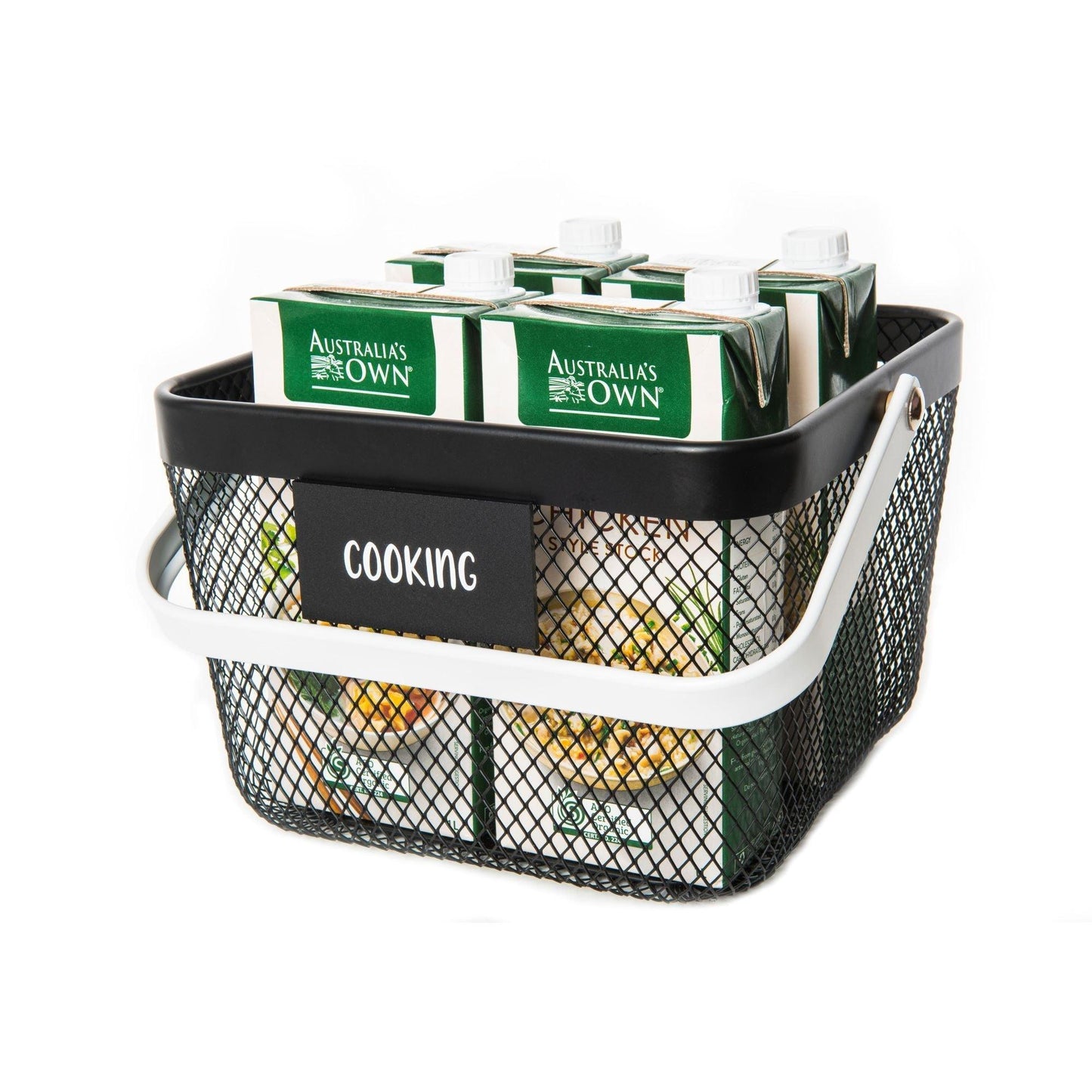 Black Small Handy Storage Basket - Little Label Co - Baskets - 20%, Catchoftheday, warehouse
