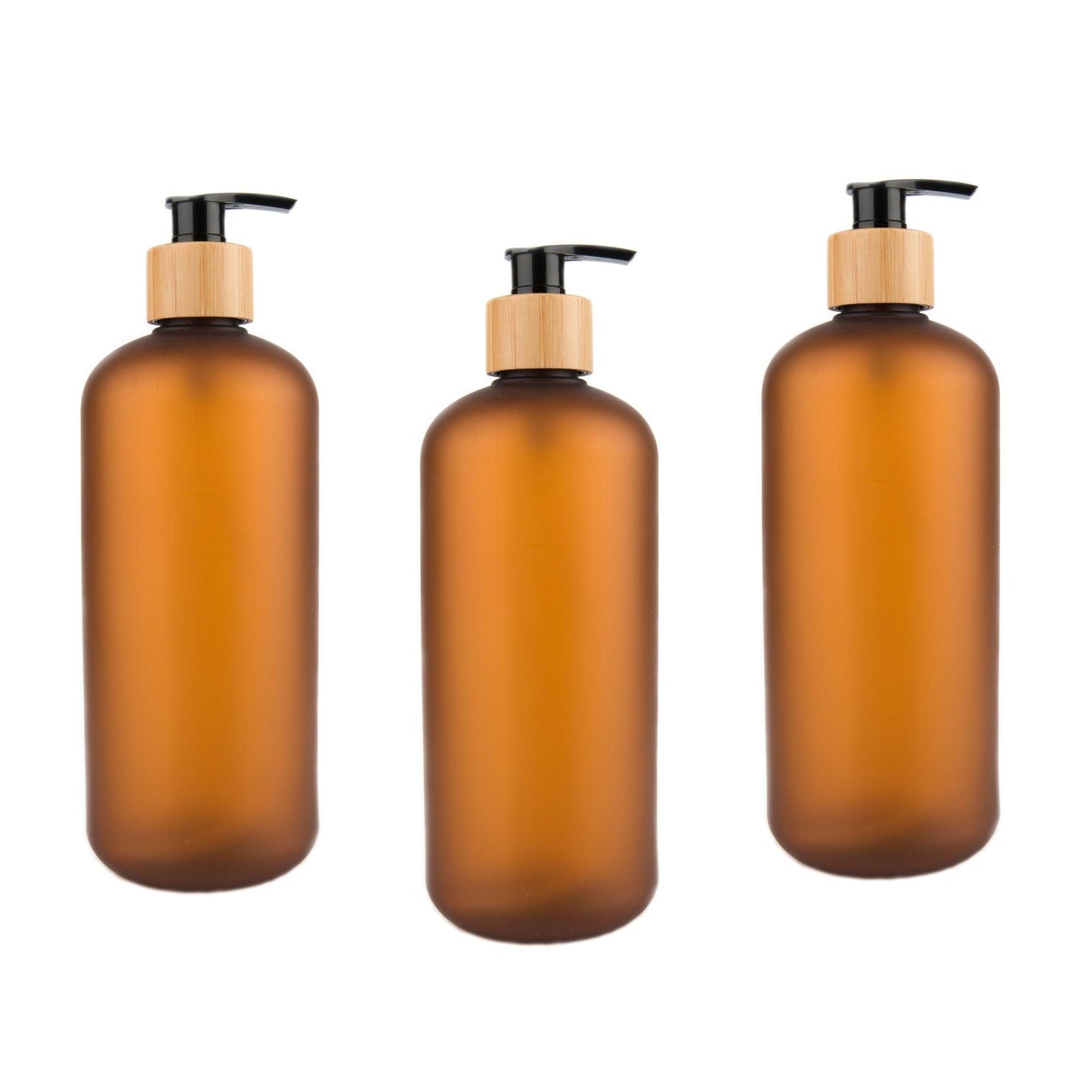 Brown Plastic Pump Bottle 500ml - Little Label Co - Kitchen Tools & Utensils - 20%, Catchoftheday