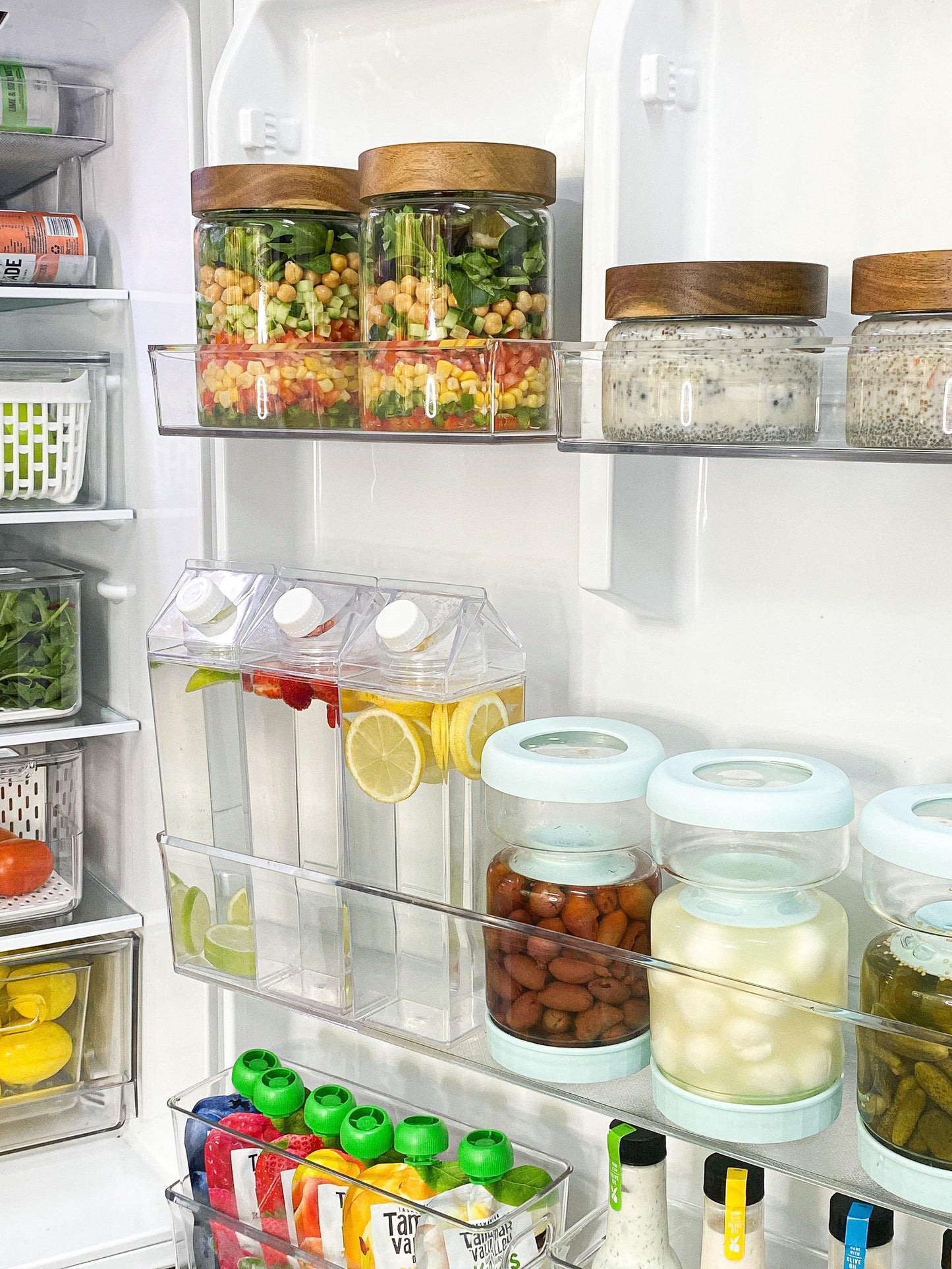 Glass Pickle Jar - Little Label Co - New to Store - Fridge Storage, Kitchen Organisation, Kitchen Storage