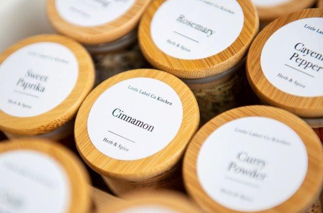 Herb & Spice Stickers (84 Labels) Black or White - Little Label Co - Labels & Tags - 60%, Catchoftheday