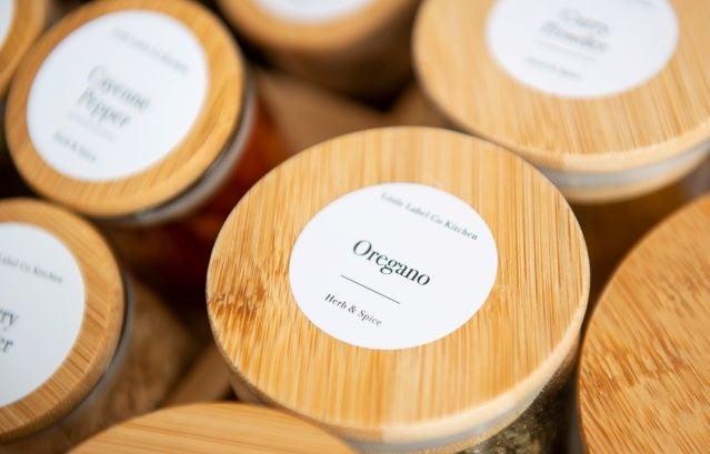 Herb & Spice Stickers (84 Labels) Black or White - Little Label Co - Labels & Tags - 60%, Catchoftheday