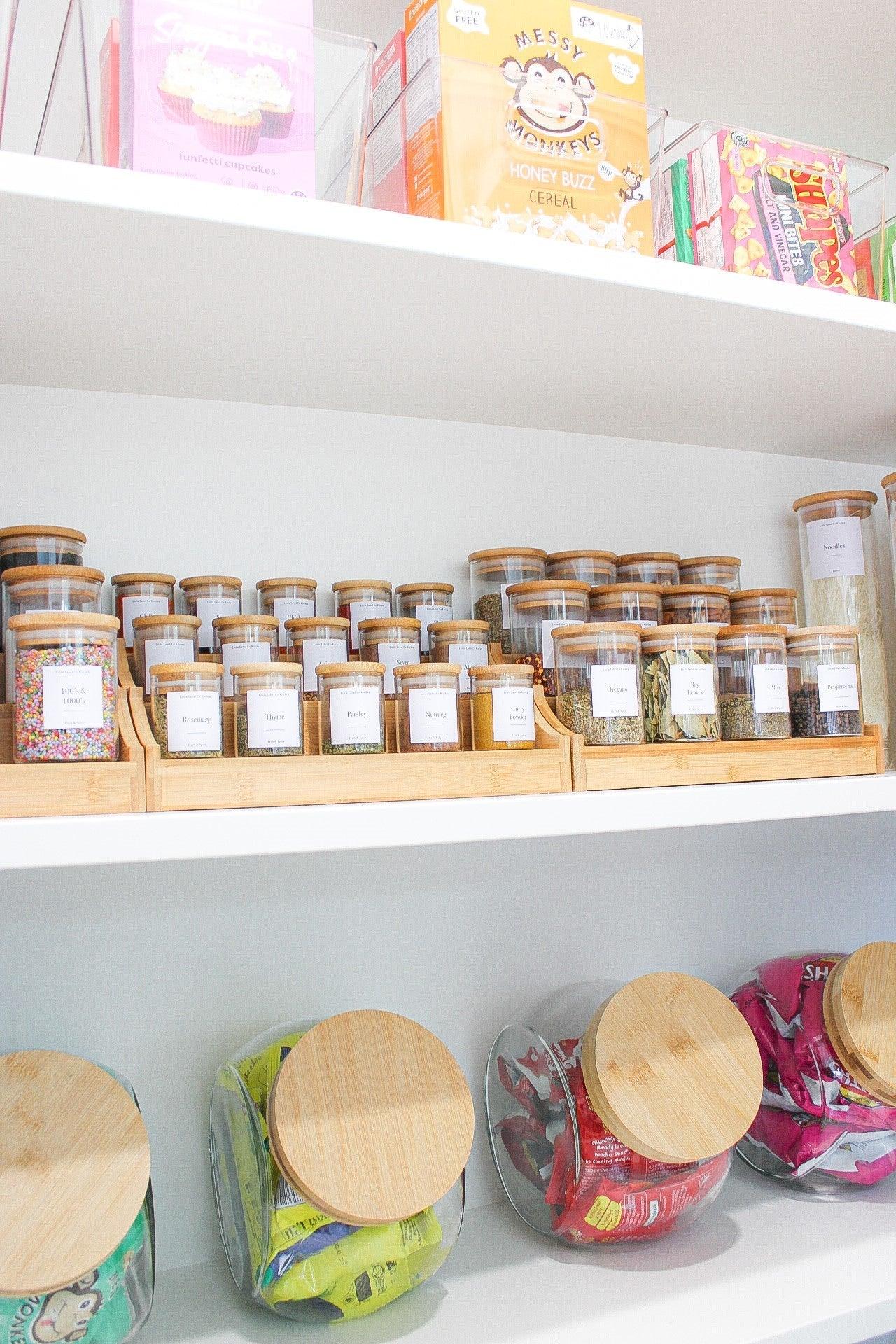 Herb & Spice Stickers (84 Labels) Black or White - Little Label Co - Labels & Tags - 60%, Catchoftheday