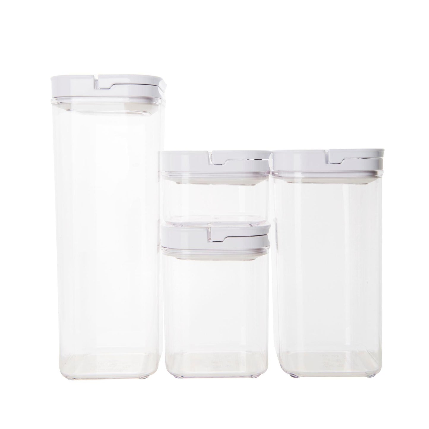 White Flip Canister Value Pack x 16 - Little Label Co - Food Storage Containers - 20%, LLC Flip Canister, Value Packs