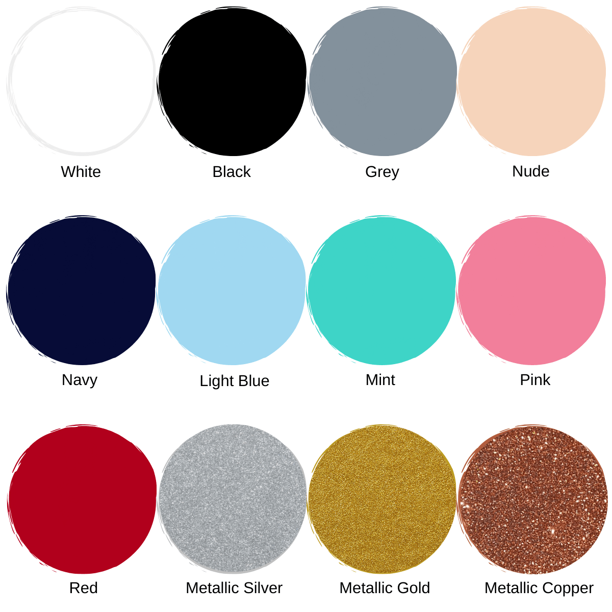 White Flip Canister Value Pack x 8 - Little Label Co - Food Storage Containers - 20%, LLC Flip Canister