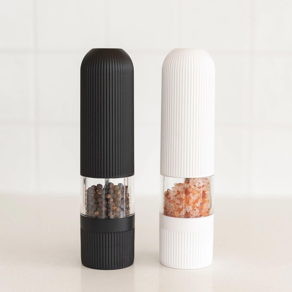 Electric Salt & Pepper Grinder Set