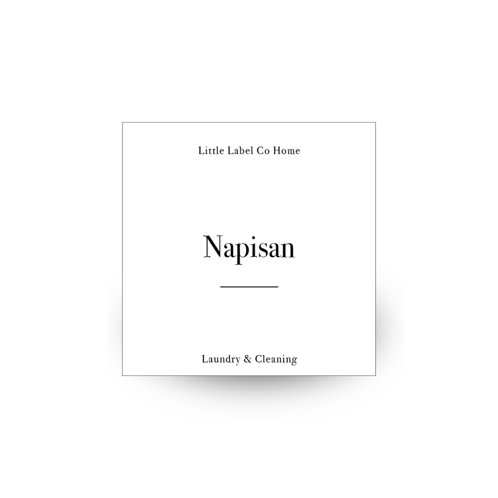 Square Laundry Cleaning Sticker Pack (30 Stickers)