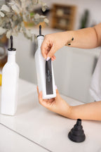 White Oil & Vinegar Bottles - 500ml