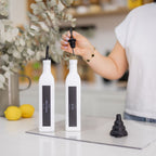 White Oil & Vinegar Bottles - 500ml