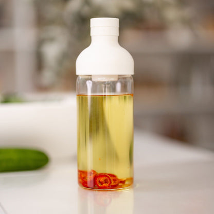 Glass Silicone Infuser Bottle