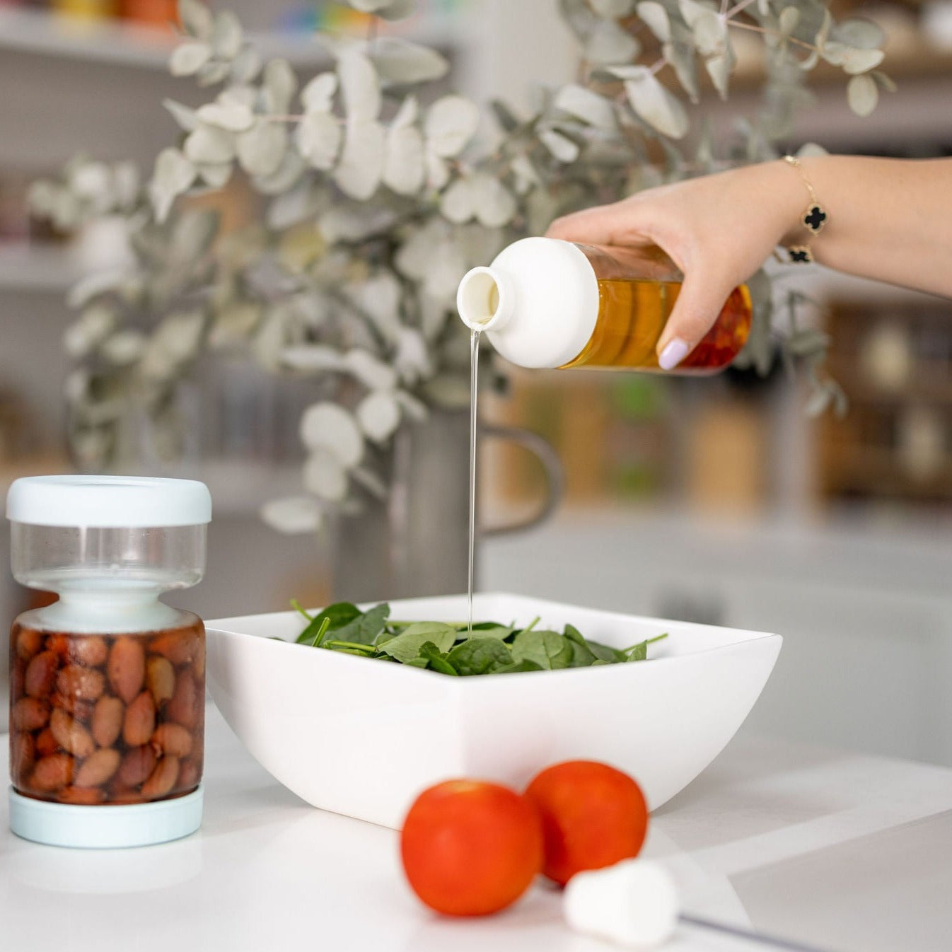 Glass Silicone Infuser Bottle