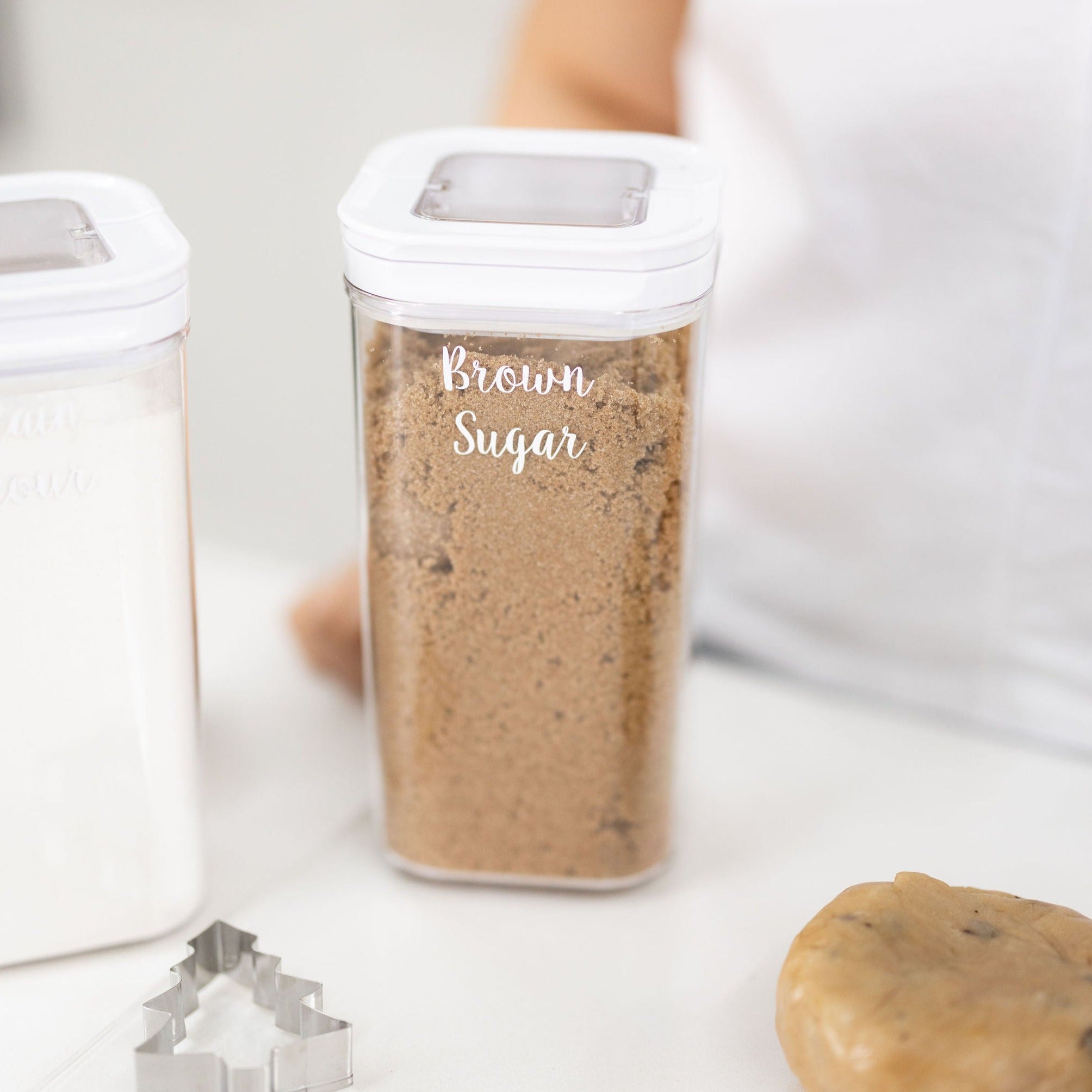 White Flip Canister - 1.7L