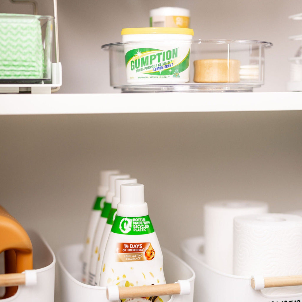 Clear Turntable Lazy Susan Tray (6.6cm high)