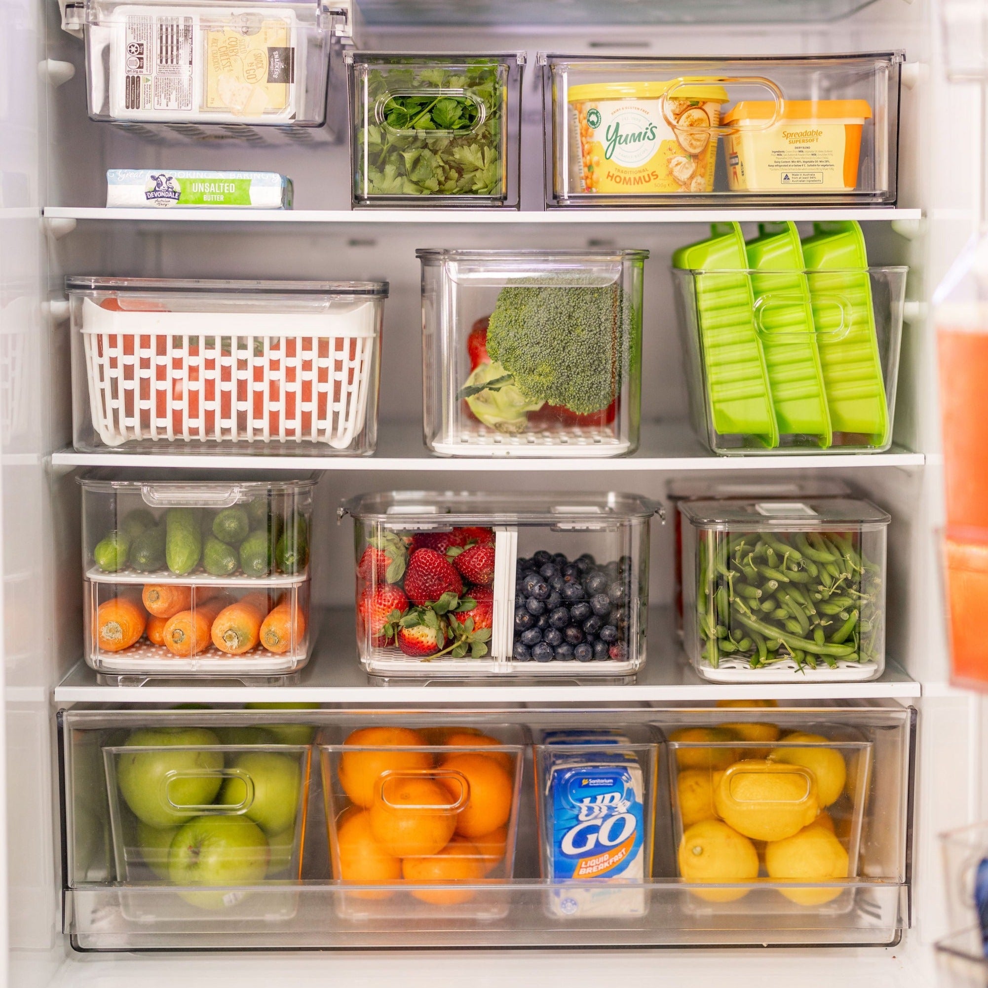 Clear Storage Tub Medium