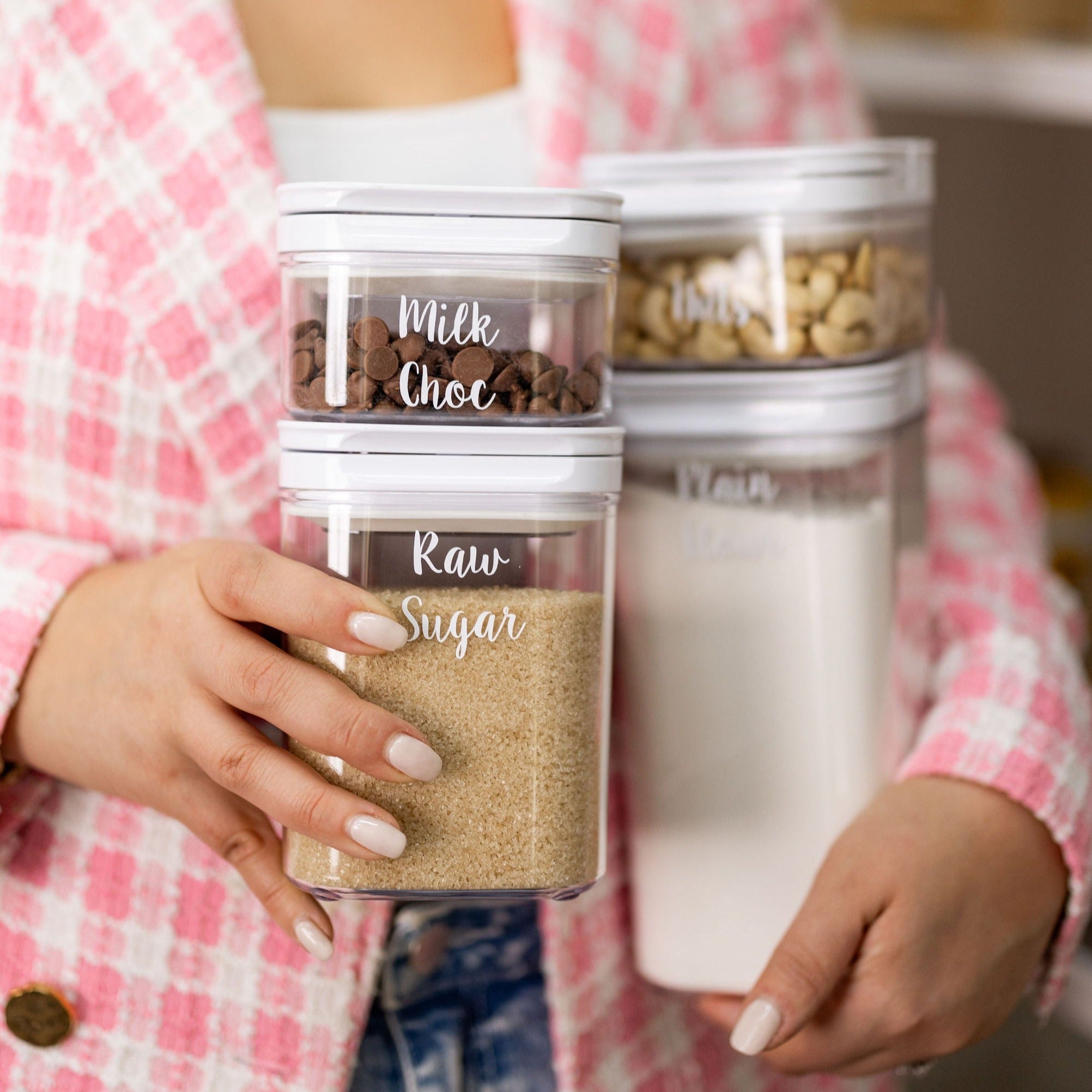 White Flip Canister - 1.7L