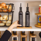 Black Oil & Vinegar Bottles - 500ml