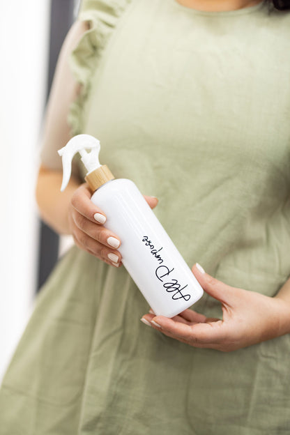 White Bottle with White Spray - 500ml
