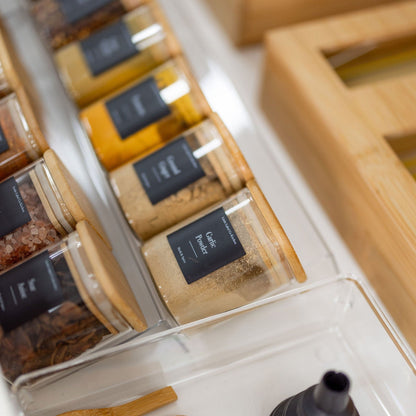 Herb & Spice Stickers Square Pack x 84 Labels