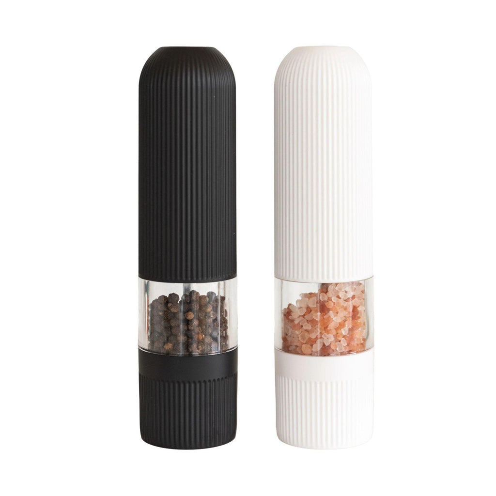Electric Salt & Pepper Grinder Set