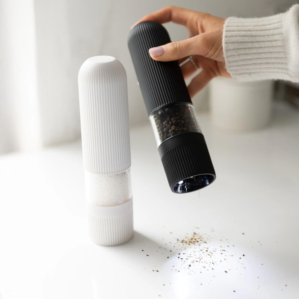 Electric Salt & Pepper Grinder Set