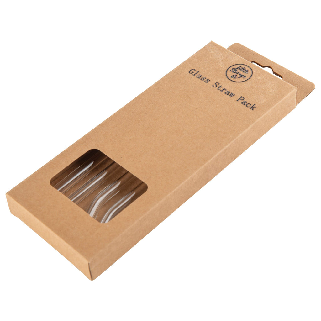Glass Straw 4 Pack