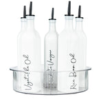 500ml Oil & Vinegar Bottles WHITE - Little Label Co - Oil & Vinegar Dispensers - 20%,Catchoftheday,Kitchen Organisation,Oil & Vinegar Bottles,Pantry Organisation