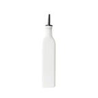 White Oil & Vinegar bottles with Bamboo tray - 500ml