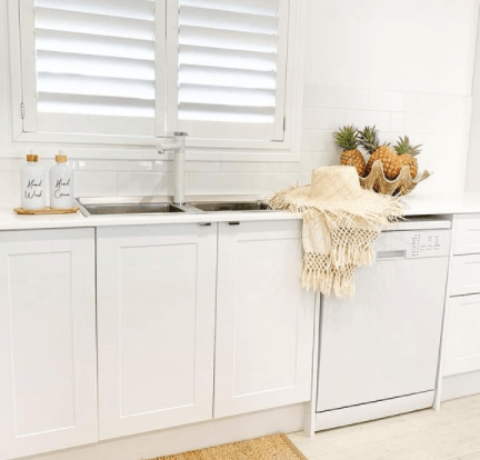 500ml White Glass Pump Bottles with Bamboo Tray - Little Label Co - Soap & Lotion Dispensers - 20%, Bathroom & Cleaning, Bathroom Organisation, Kitchen Organisation, Laundry Organisation, Refillable Bottles