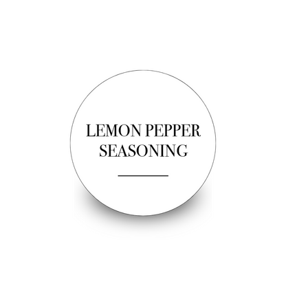 Round Herb & Spice Stickers - 84 Label Pack