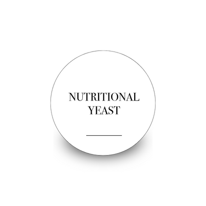 Round Pantry Stickers - 114 Label Pack