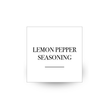 Herb & Spice Stickers Square Pack x 84 Labels