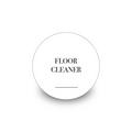 Round Laundry & Cleaning Sticker Pack (30 Stickers)