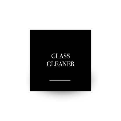 Laundry Cleaning Stickers Square Pack x 30 Labels