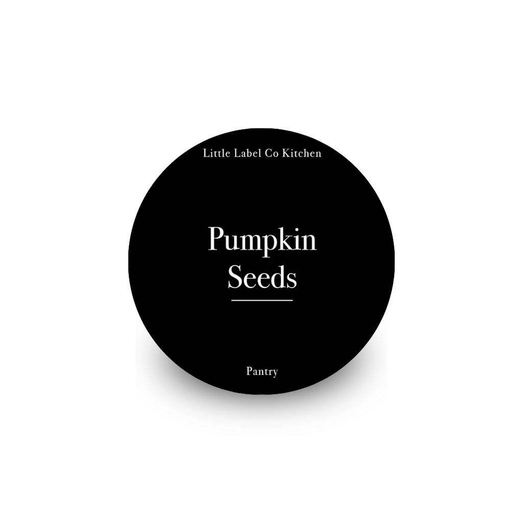 Round Pantry Stickers - 114 Label Pack - Little Label Co The Home of Organisation For Kitchen, Bathroom, Laundry & More