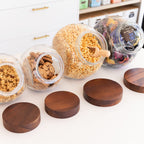 Acacia Snack Jar Packs - Little Label Co Australia - The Home of Organisation For Kitchen, Bathroom, Laundry & More