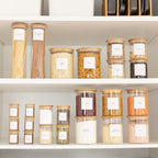 Essentials Pantry & Herb & Spice Sticker Pack (48 Stickers) - Little Label Co Australia - The Home of Organisation For Kitchen, Bathroom, Laundry & More