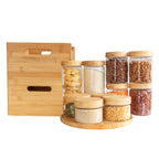 Essential Bamboo Screw Top Pantry Pack