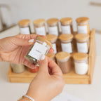 Herb & Spice Stickers Square Pack x 84 Labels - Little Label Co The Home of Organisation For Kitchen, Bathroom, Laundry & More
