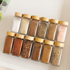 Bamboo Drawer Spice Rack Pack - Little Label Co Australia - The Home of Organisation For Kitchen, Bathroom, Laundry & More